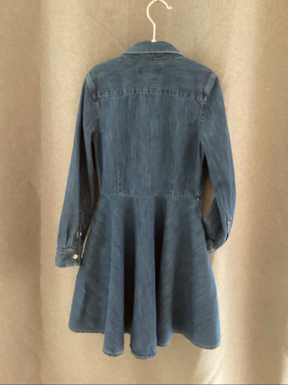 Ralph Lauren Indigo Denim Shirt Dress for Girls